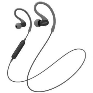 Koss Casti wireless Koss BT232i, In-Ear, Wireless, Microfon, Rezistente la apa, Negru/Gri