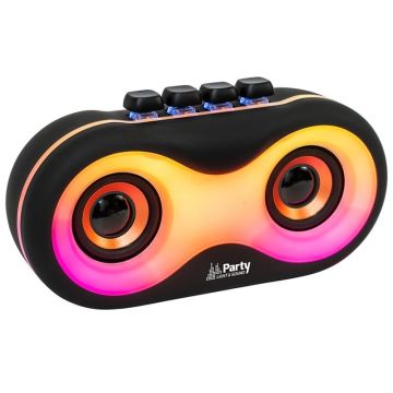 Mini boxa portabila, 2x 7W, 1800mAh, Bluetooth, USB, slot microSD, AUX, PARTY-OWL