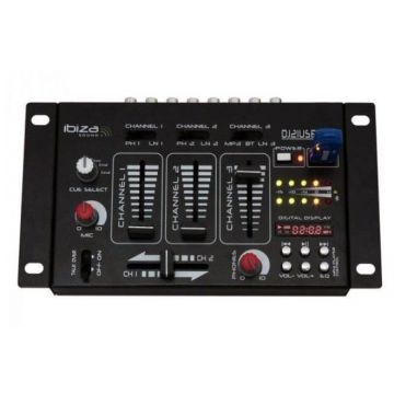MIXER USB DJ CU FUNCTIE BLUETOOTH, 7 Canale, DJ21USB-BT