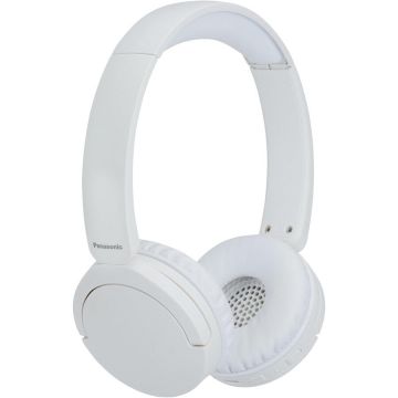 Panasonic Casti Over-Ear Panasonic RB-HF630BE-W, Wireless, Bluetooth 5.3, ENC, Multipoint, XBS, Autonomie 72 ore, Alb