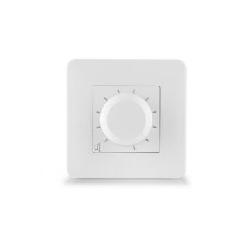 Potentiometru de volum PA100V, 12W, 11 pasi, montare aparenta sau incastrata, Power Dynamics PDVC12