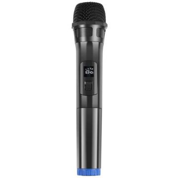 Puluz Microfon dinamic fara fir UHF PULUZ PU628B 3.5mm, negru