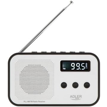 Radio AD 1907 Digital FM Portabil LCD Negru