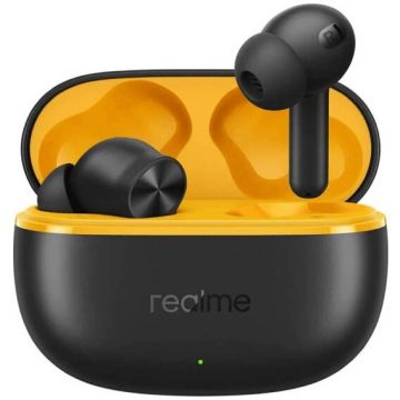 REALME Casti Realme Buds T200 Lite, Wireless, in ear, autonomie 7 ore, Negru