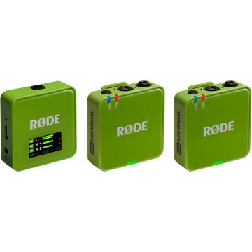 Rode Microphones Wireless GO (Gen 3), microphone green