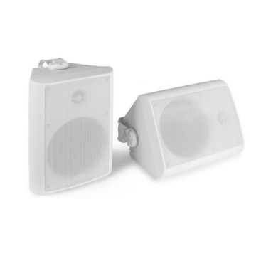 Set 2 boxe, 45W RMS, 8ohm, IPX5, interior/exterior, alb, Power Dynamics BGO65-WH