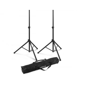 Set 2 stative pentru boxe Vonyx LS01K, 100-175cm, geanta de transport inclusa