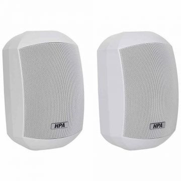 Set boxe linie HPA HPAWS400WH, 100V, 30W, 8 Ohmi, carcasa ABS, IP66