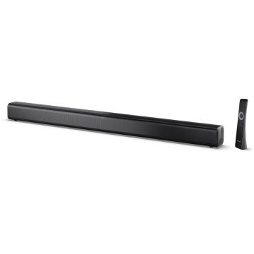 Sharp Soundbar Sharp HT-SB145, compact de tip 2.0, 150W, Bluetooth, Negru