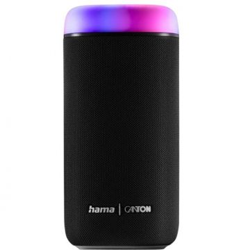 Sistem Glow Pro by HAMA, speaker black, Bluetooth, 3.5 mm jack, LED light effects