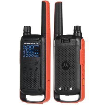 Statie  Emisie-Receptie T82  x2 buc.Bidirectional  LED  500mW Micro-USB Negru