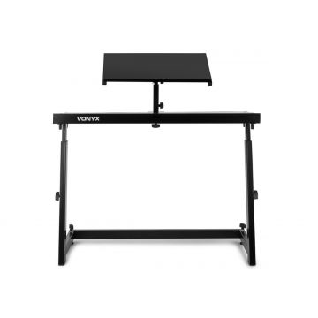 Stativ mobil Vonyx DB10, pentru DJ, inaltime 90cm, metal