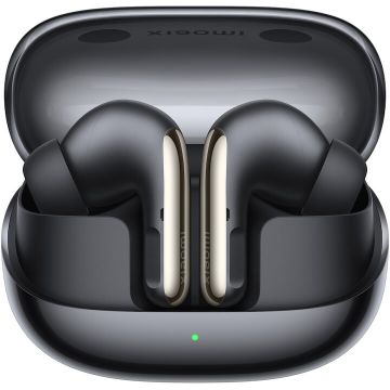 Xiaomi Casti In-Ear Xiaomi Buds 5 Pro Wi-fi, Wireless, Bluetooth, ANC, ENC, Autonomie 38h, 4.2Mbps, Harman AudioEFX, Head-Tracking 3D, Negru