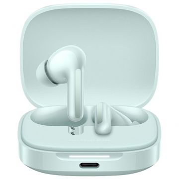 Xiaomi Casti In-Ear Xiaomi Redmi Buds 6, Wireless, Bluetooth 5.4, ANC, Autonomie 42 ore, IP54, Verde deschis