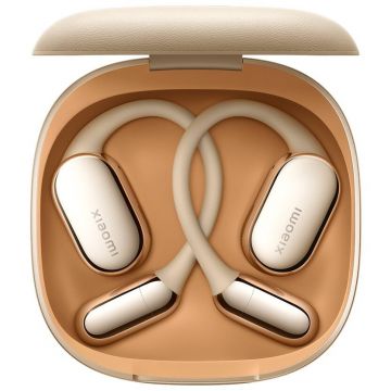 Xiaomi Casti Open-Ear Xiaomi OpenWear Stereo Pro, True Wireless, Bluetooth, Hi-Res Audio Wireless, Autonomie 45 ore, Auriu