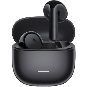 Xiaomi Casti True Wireless Semi In-Ear Xiaomi Redmi Buds 8 Active, Bluetooth, Microfon dual cu reducere zgomot AI, Google Fast Pair, IP54, tip “In-Ear”, Negru