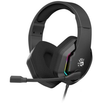 A4tech Casti Gaming A4Tech Bloody G260, 7.1 Surround, USB, 20Hz-20kHz, RGB, Negru