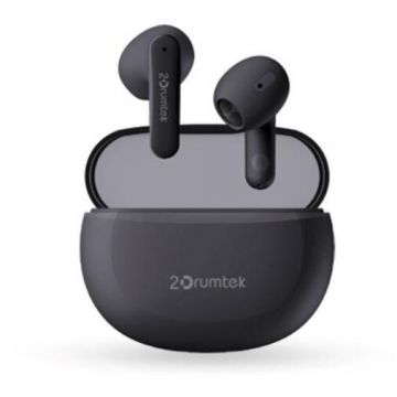 A4tech Casti Wireless A4tech 2Drumtek B20, True Wireless, Bluetooth, Microfon, USB-C, Gri