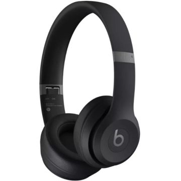 Beats Casti On-Ear Beats Solo 4, Wireless, Bluetooth, Autonomie 50 ore, Negru
