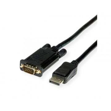 Cablu Displayport la VGA T-T 1m, Roline 11.04.5970*