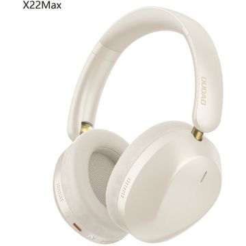 Casti X22 Max ANC Bluetooth 5.4 Bej