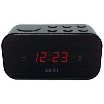 Ceas cu radio ACR-3088 Functie Sleep Snooze Alarma Duala Black