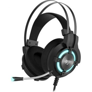 HAVIT Casti Gaming Havit H2212U, Over-Ear, Headset, cu conexiune USB, Negru