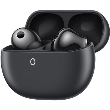 Huawei Casti In-Ear HUAWEI FreeBuds Pro 5, True Wireless, Dual Engine AI Sensing ANC, Bluetooth, IP57, Multi point connection, Autonomie 38h, Carcasa incarcare wireless, Grey + 1 Year Loss Care
