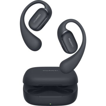 Huawei Casti Sport Open-Ear Huawei FreeArc, True Wireless, Bluetooth, AI Call Noise Cancellation, IP57, Negru