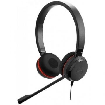 Jabra Casti cu microfon Jabra Evolve 30 II Stereo Microsoft Teams, 3.5mm jack/USB-C/A, Negru