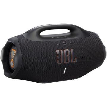 JBL Boxa portabila JBL Boombox 4, 210W, Pro Sound, IP68, Auracast, Baterie detasabila, Autonomie 34 ore, Negru