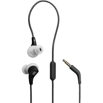 JBL Casti In-Ear JBL Endurance Run 3, cu fir, microfon, Jack 3.5 mm, Negru