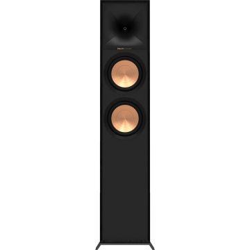 Klipsch Boxa de podea pasiva cu 2 cai, Klipsch Reference R-600F, dubla, 6-1/2 si 400 wati (fiecare), Negru