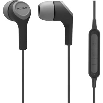 Koss Casti In-Ear Koss BT115i, Wireless, Bluetooth, Microfon, Negru-Gri