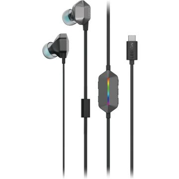 Lenovo Casti cu Microfon Lenovo Legion E510, In-ear, USB-C, 32 Ohm, Negru