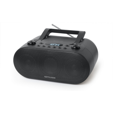 MUSE Radio portabil Muse, M-35 BT, Bluetooth, USB, negru