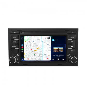 Navigatie Android Dedicata Audi A4 B6 B7 (2001 - 2008), 7Inch, 2Gb Ram, 32Gb Stocare, Carplay