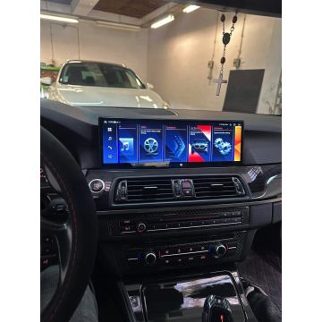 Navigatie Android Dedicata BMW Seria 5 F10 F11 (2011-2017), 14.9 Inch, 8Gb Ram, 256Gb Stocare, Bluetooth, WiFi, Waze NBT