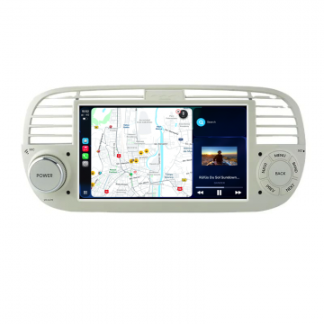 Navigatie Dedicata Fiat 500 (2007-2015), 7Inch, 2Gb Ram, 32Gb stocare, Apple Carplay Android Auto