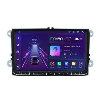 Navigatie Dedicata Seat, Android, 9Inch, 4Gb Ram, 64Gb stocare, Bluetooth, WiFi, Waze, Canbus