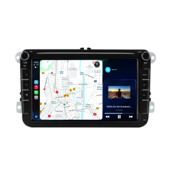 Navigatie Dedicata Volkswagen,QuadCore, 8Inch, 4Gb Ram, 64Gb stocare, Carplay si Android Auto
