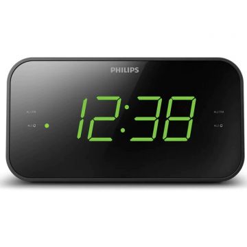 Philips Radio Ceas Philips TAR 3306/12 FM Display, negru