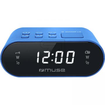 Radio M-10 BL cu Ceas Digital si Alarma Albastru