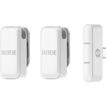 Rode Microphones Wireless Micro USB-C , Microphone (white)