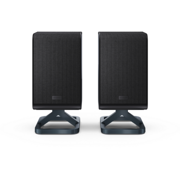 Sharp Boxe Spate Sharp HT-SPR52021(BK) pentru Q Soundbar 2.0.2, 200 W, Wireless, Dolby Atmos, DTS:X, Montare pe perete, Negru