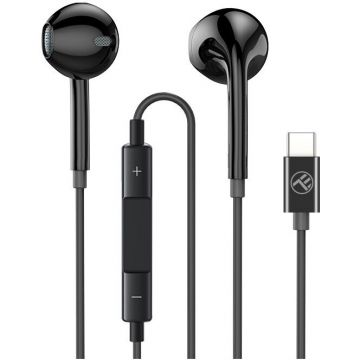Tellur Casti in-ear Tellur Basic Urbs, Type-C, Negru