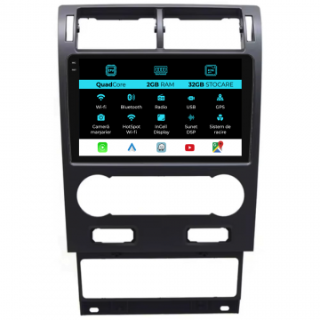 Navigatie Dedicata Ford Mondeo 3 (2000-2007), 9Inch, 2Gb Ram, 32Gb Stocare, Carplay