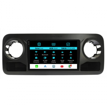 Navigatie Dedicata Mercedes Benz Sprinter (2018-2023), 10Inch, 6Gb Ram, 128Gb Stocare, Carplay