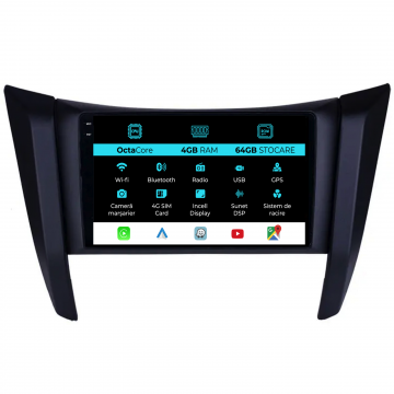 Navigatie Dedicata Nissan Navara (2015-2022), 9Inch, 4Gb Ram, 64Gb Stocare, Carplay