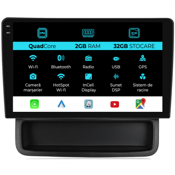 Navigatie Dedicata Nissan Primastar (2010-2014), 10Inch, 2Gb Ram, 32Gb Stocare, Carplay